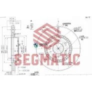 ���� ��������� Honda Civic 05- �����. Segmatic SBD30093182 SBD30093182 ����