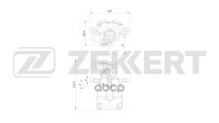 ��������� ������� ������ ����� Renault Megane III IV 08- Fluence 10- Scenic III 09- Zekkert ���. bs-8366 BS8366 ����