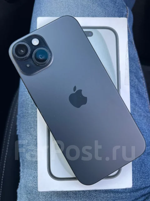 Apple iPhone 15. �/�, 256 ��, ������, 3G, 4G LTE, 5G, Dual-SIM, ����������, NFC, eSIM, ������� �������, ������������ ������� ����