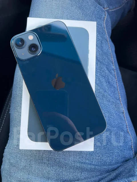 Apple iPhone 13. �/�, 128 ��, ������, 3G, 4G LTE, 5G, Dual-SIM, ����������, NFC, eSIM, ������� �������, ������������ ������� ����