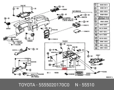 ���� ����������� Toyota 5555020170C0 5555020170C0 ����
