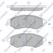������� ��������� Sangsin Brake SP1158SD SP1158SD ����