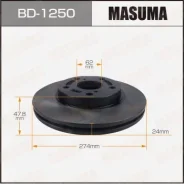 ���� ��������� Masuma, front Toyota MARK II JZX90 92-07 [��.2] BD-1250, �������� BD1250 ����