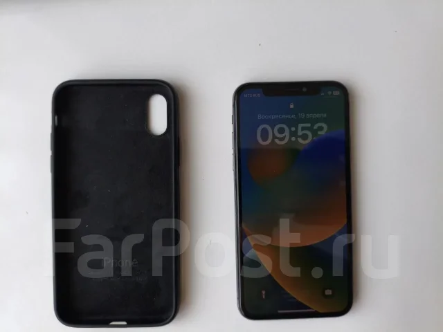 Apple iPhone X. �/�, 256 ��, ������, 4G LTE, NFC ����