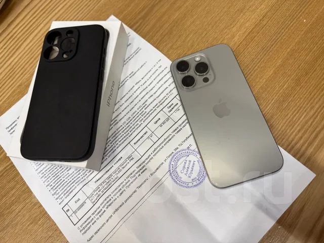Apple iPhone 15 Pro. �/�, 128 ��, �����, 3G, 4G LTE, 5G, Dual-SIM, NFC ����