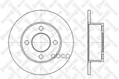 ���� ��������� ������ AUDI 100 83-91 / 80/90 86-94 245x10x4 [178Stellox60204723SX] 60204723SX ����