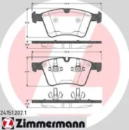 ������� �������� ! �����. 193x80x20 MB X164 3.2CDi/3.5CDi/4.5CDi 06 [178Zimmermann241512021] 241512021 ����