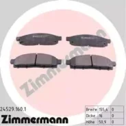 ������� �������� ! �����. 155x51x16 Mitsubishi L200 2.5 06 [178Zimmermann245291601] 245291601 ����
