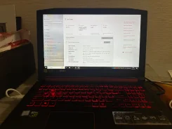 Acer Nitro 5. 15.6", 4,1����, ��� 12 ��, ���� 1 000���, WiFi: 1, Bluetooth: 1, ����������� �� 10��. ����