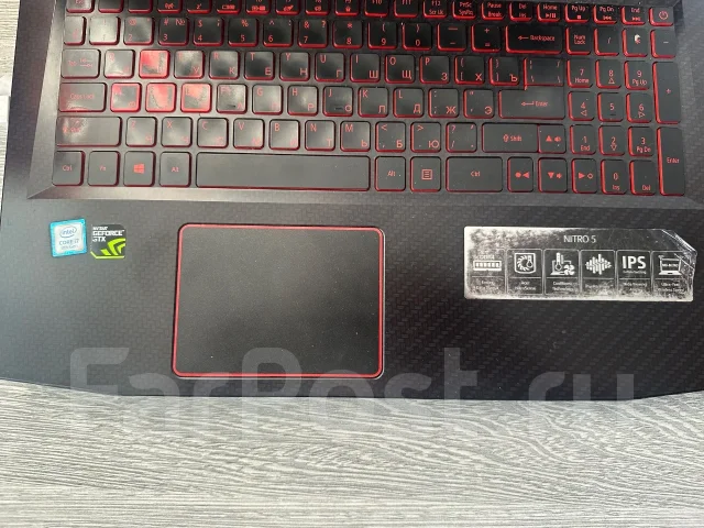 Acer Nitro 5. 15.6", 4,1����, ��� 12 ��, ���� 1 000���, WiFi: 1, Bluetooth: 1, ����������� �� 10��. ����