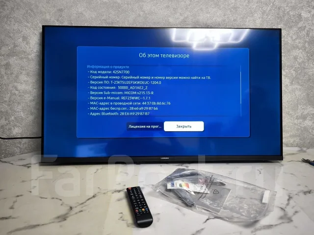 Leran 42SN7700. LED ����