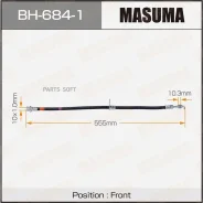 ����� ��������� Toyota Yaris �����. ����. Masuma BH6841 BH6841 ����
