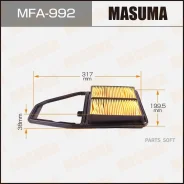 ������ ��������� Honda Civic 01- 1.4-1.6 Masuma MFA992 MFA992 ����