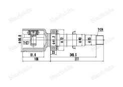 ���� ���������� Toyota Harrier MCU3#/Kluger MCU3# 03-07/Lexus ES250/350/300H 12- Narichin NUP2111 NUP2111 ����