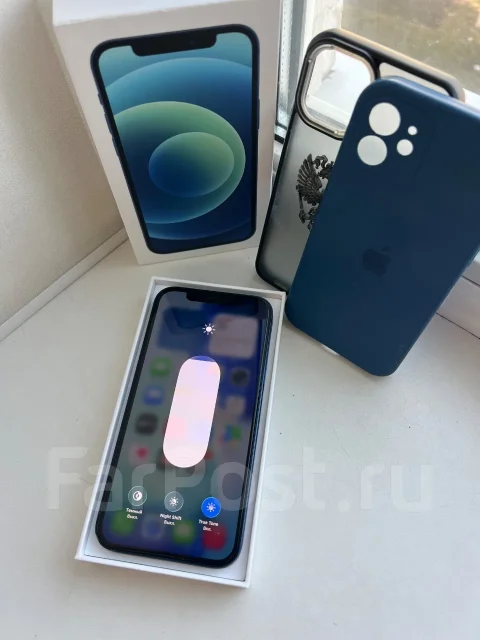 Apple iPhone 12. �/�, 128 ��, 3G, 4G LTE, 5G, Dual-SIM, ����������, NFC, eSIM, ������� �������, ������������ ������� ����