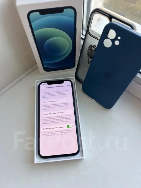 Apple iPhone 12. �/�, 128 ��, 3G, 4G LTE, 5G, Dual-SIM, ����������, NFC, eSIM, ������� �������, ������������ ������� ����