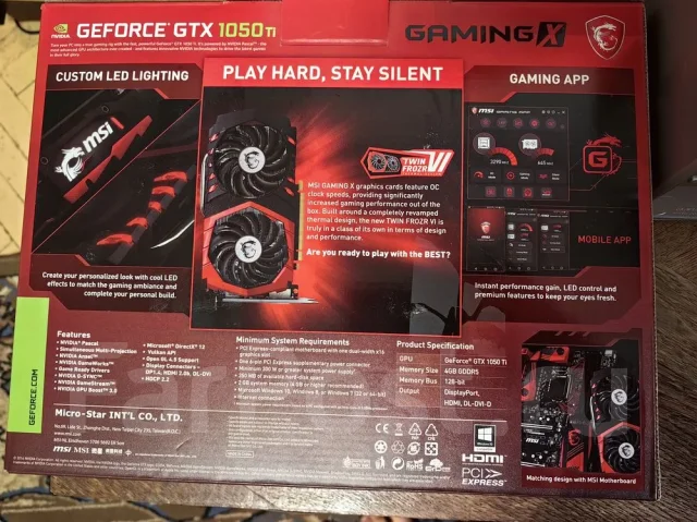 GeForce GTX 1050 Ti ����