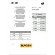 ������� ��������� �������� GP1407 Sangsin Brake GP1407 GP1407 ����