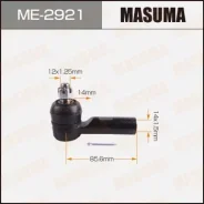 ���������� ������� ���� L/R ME-2921 Masuma ME2921 ����