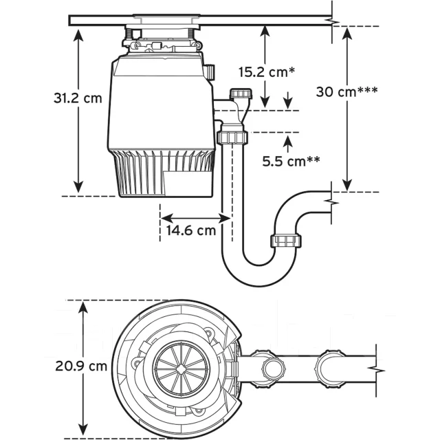 ������������ ������� ������� InSinkErator Evolution Plus 750 EC ����