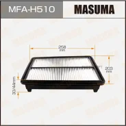 ������ ��������� Honda Accord Masuma MFAH510 MFAH510 ����
