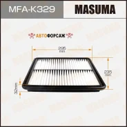 ��������� ������ A2519 Masuma LHD KIA/ Sorento/ V2500, V3300 06- (1/40) Masuma MFA-K329 Masuma MFAK329 ����