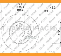 ���� ��������� /�������� /TI-GUAR ��� Mazda Familia 323 1998- Demio; 235/18mm; TG-B458-33-25X PD3512802S B25Y3325XB RN1253 B4583325XA B4583325XB [TGB4...