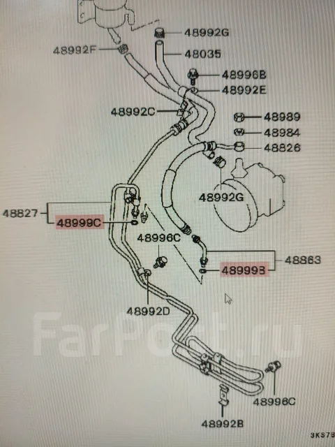 ������ �������������� ��� Mitsubishi 'MB950259 MB950259 ����