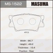������� ��������� ��� Toyota Camry 06-/RAV4 05 Masuma MS1522 ����