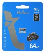 ����� ������ Netac micro-SDXC 64GB Class 10 230733 ����
