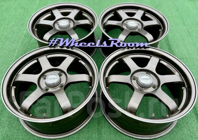 Бронзовые Kyowa Racing KR230. 16”x7j 4x100 et42 вес 6,7кг, 16