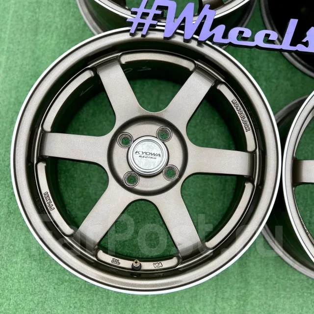 Бронзовые Kyowa Racing KR230. 16”x7j 4x100 et42 вес 6,7кг, 16