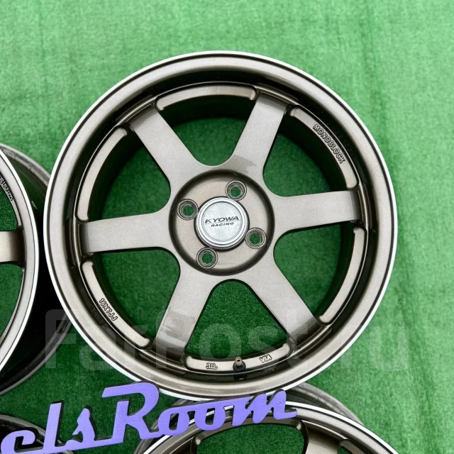 Бронзовые Kyowa Racing KR230. 16”x7j 4x100 et42 вес 6,7кг, 16