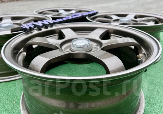 Бронзовые Kyowa Racing KR230. 16”x7j 4x100 et42 вес 6,7кг, 16