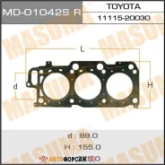 ��������� ������� ����� Masuma, 1MZ-FE, �������������� (������-���������) RH ������� 1,30 �� (1/10) Masuma MD-01042SRH Masuma MD01042SRH ����