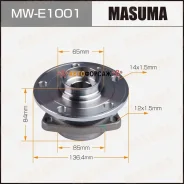 ��������� ���� Masuma front Skoda Kodiaq, Octavia (with ABS) 12- Masuma MW-E1001 Masuma, �������� MWE1001 ����
