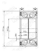 ��������� Suzuki Swift DAC4072W10CS74 ZA11S DAC4072W10CS74 ����
