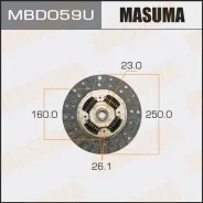 ���� ��������� Mitsubishi Pajero MBD059U V25C 6G72 MBD059U ����