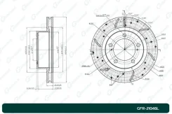 ��������� ���� Toyota Land Cruiser GFR21046L GRJ200, �������� ����� GFR21046L ����