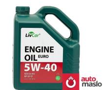 LivCar Euro. 5W-40, �������������, 4��. ����