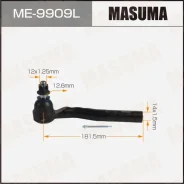 ���������� ������� ���� Masuma Mazda Mazda 2 14- LH, ����� ME9909L ����