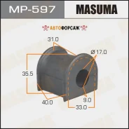 ������ ������������� Masuma /rear/ Land Cruiser Prado J95, Surf N18# [��.2] Masuma MP-597 Masuma, ������ MP597 ����