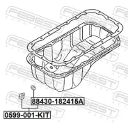 ������ ������� ��������� ������� (� ��������, � �������������� �������) Febest 0599001KIT 0599001KIT ����