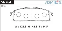 �������� ��������� ������� Advics ������ Advics SN764 SN764 ����