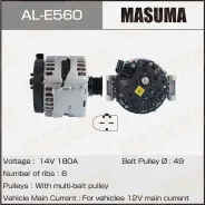 ��������� Masuma, 14V/180A, AL-E560 Mercedes-Benz CLS-Class AL-E560 ����