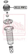 ����� ��������� ������������ Toyota Yaris KSP90/NLP90/NSP90/SCP90/NCP90/�ZSP90 2005- ASVA 0111-P9F1 0111P9F1 ����