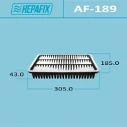 ������ ��������� Hepafix A-189, ���. AF-189 AF189 ����