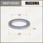 ����� (���������) ��� ����� ������������� Masuma, Hyundai 14.3x19.8x2 MDP0030 ����