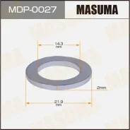 ����� (���������) ��� ����� ������������� Masuma, Honda 14.3x21.9x2 MDP0027 ����