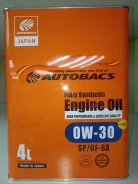 Autobacs. 0W-30, �������������, 4��. ����